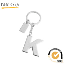 Keychain en métal lettre K, porte-clés, porte-clé, accessoires (Y02632)